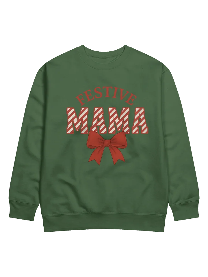 Festive Mama Candy Cane Sweatshirt product image (1)