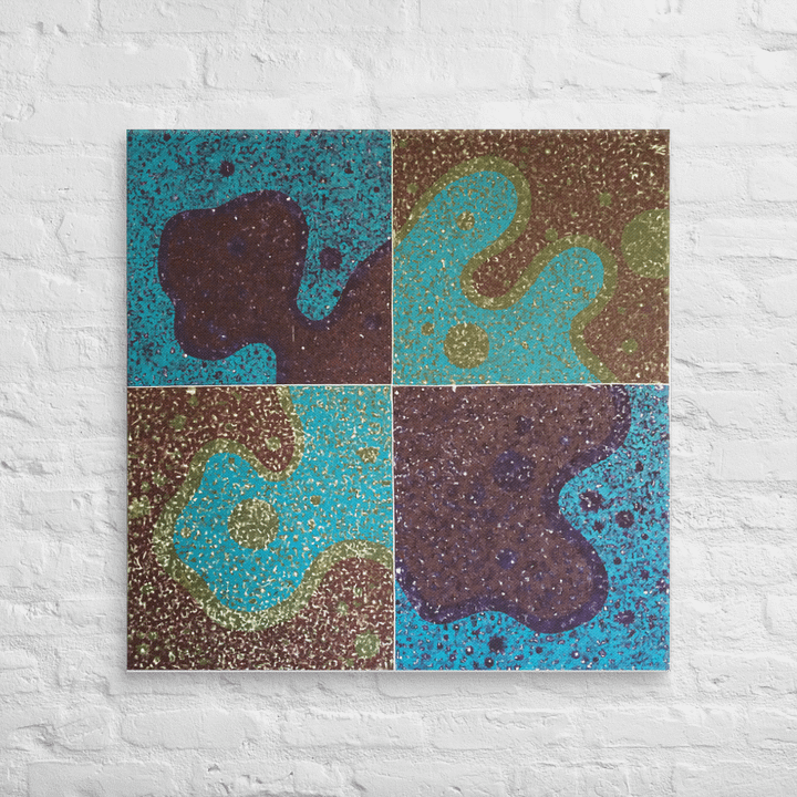 Laughing at the Jig on Canvas (32" x 32") product image (3)