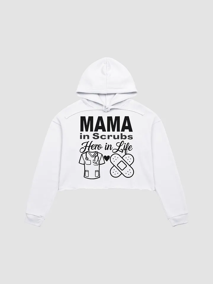 MAMA in Scrubs Crop Hoodie product image (1)