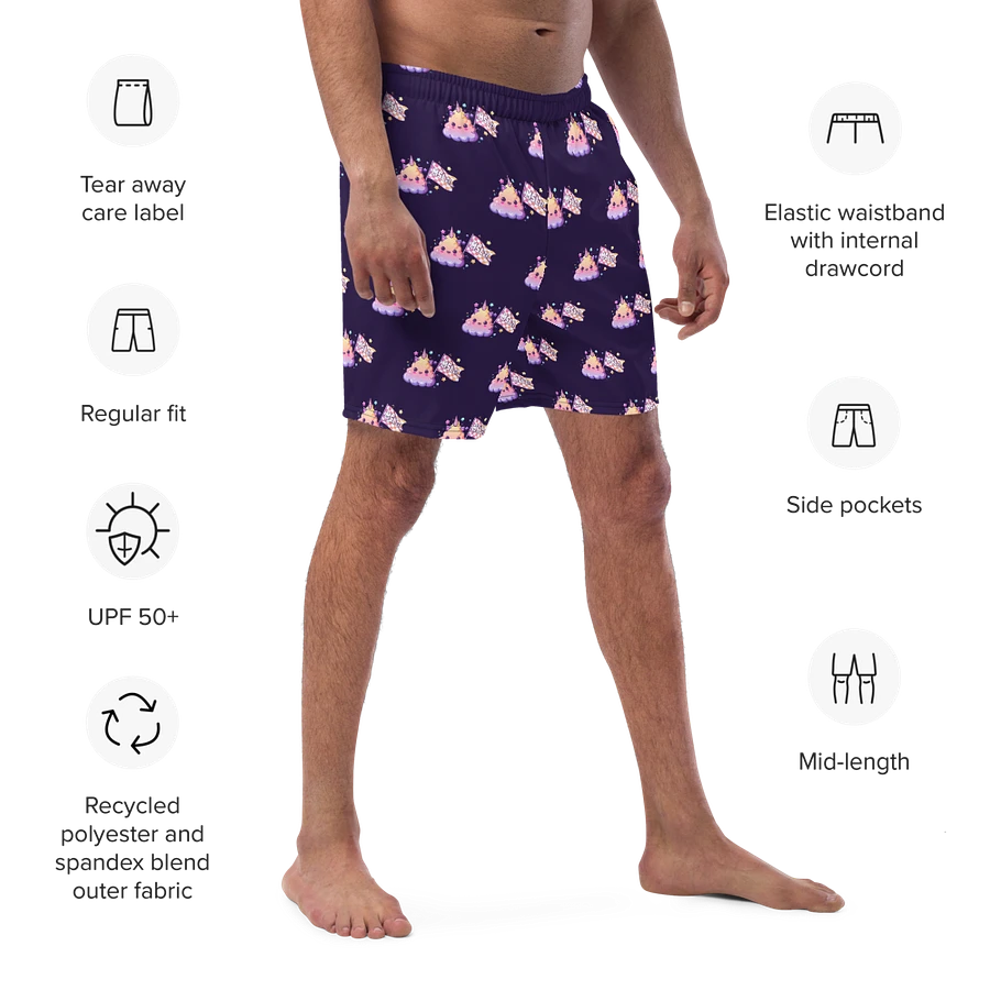 MSLA Sparkle Poop - Swim Trunks product image (23)