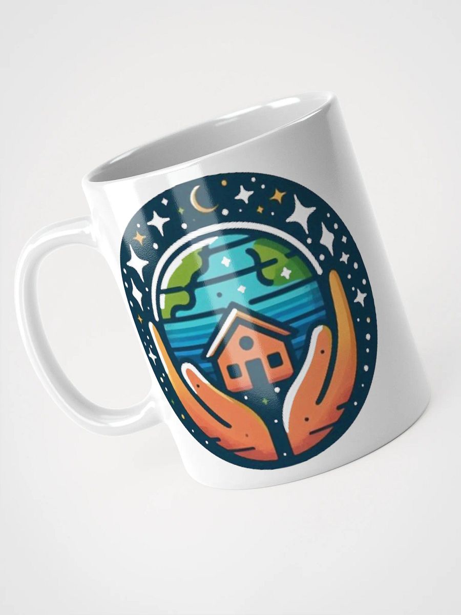 Cosmic Globe Hands Mug product image (7)