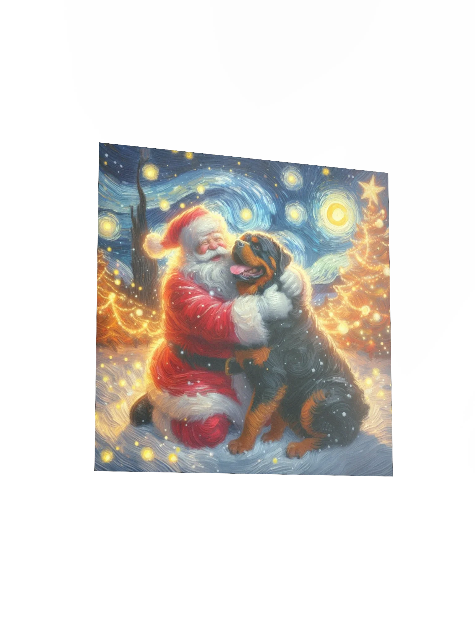 Rottweiler & Santa Poster product image (12)