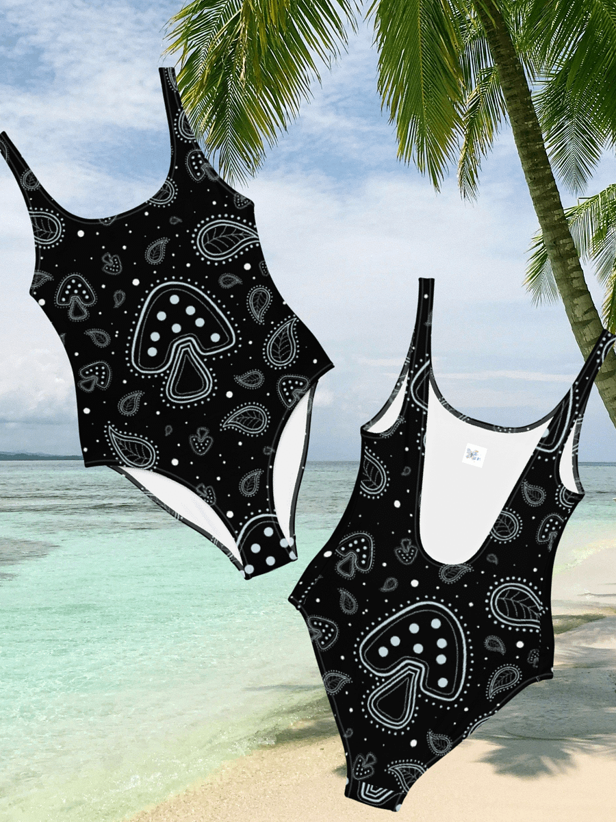 Paisley Mushroom One Piece Swimsuit product image (9)