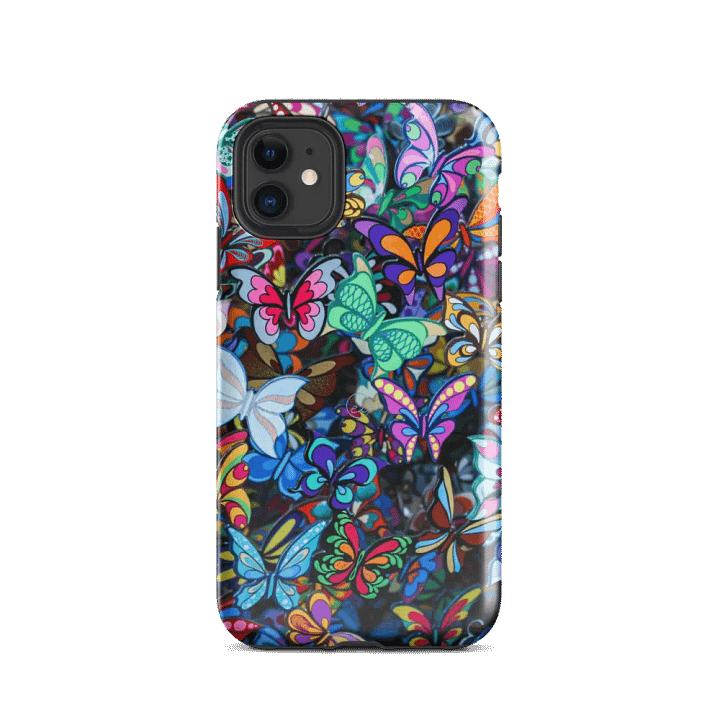 Butterfly Kaleidoscope iPhone® Tough Case product image (24)