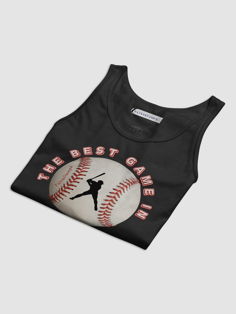 The Best Game in the World – 3D Baseball Swing Men's Tank product image (52)