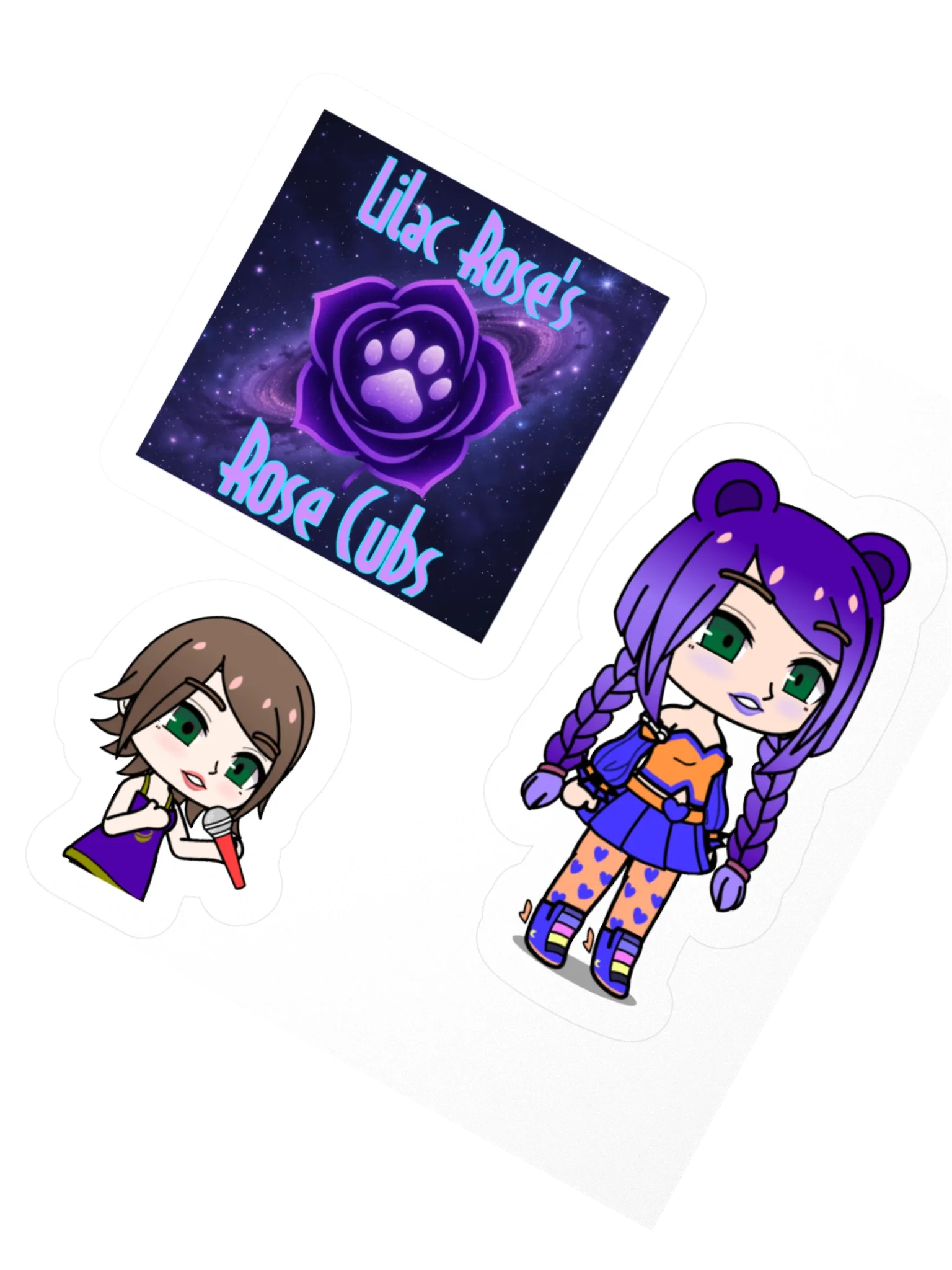 Lilac Rose's Rose Cubs sticker fun pack product image (4)