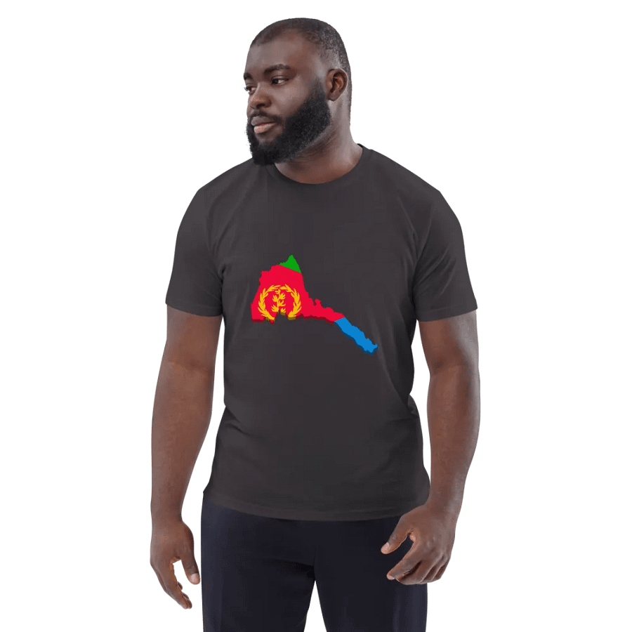 Eritrea Emblematic Map Organic Tee product image (137)
