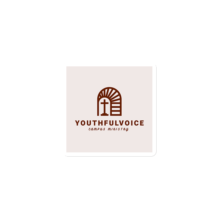 YouthfulVoice Campus Ministry Logo Die-Cut Magnets product image (1)
