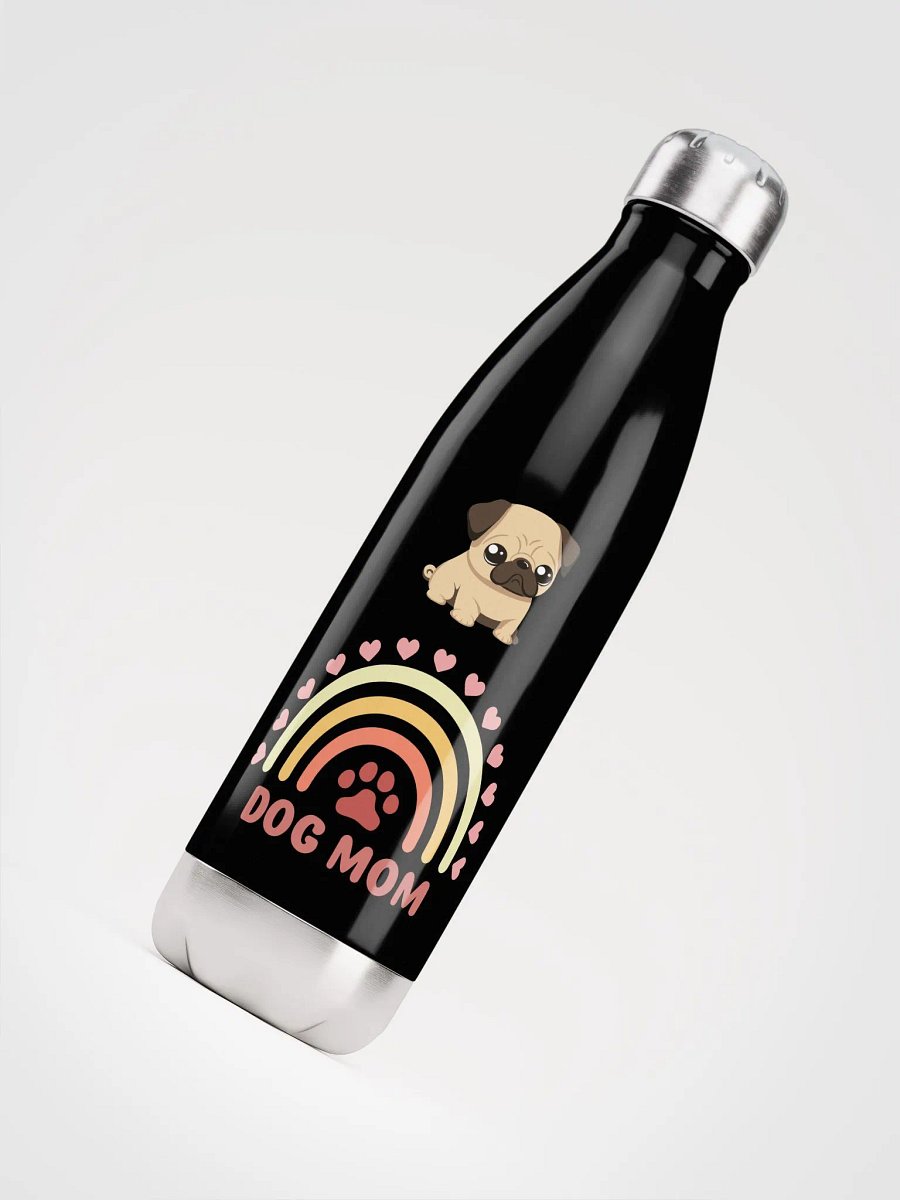 Rainbow Paws Stainless Steel Water Bottle for Pug Dog Moms product image (4)