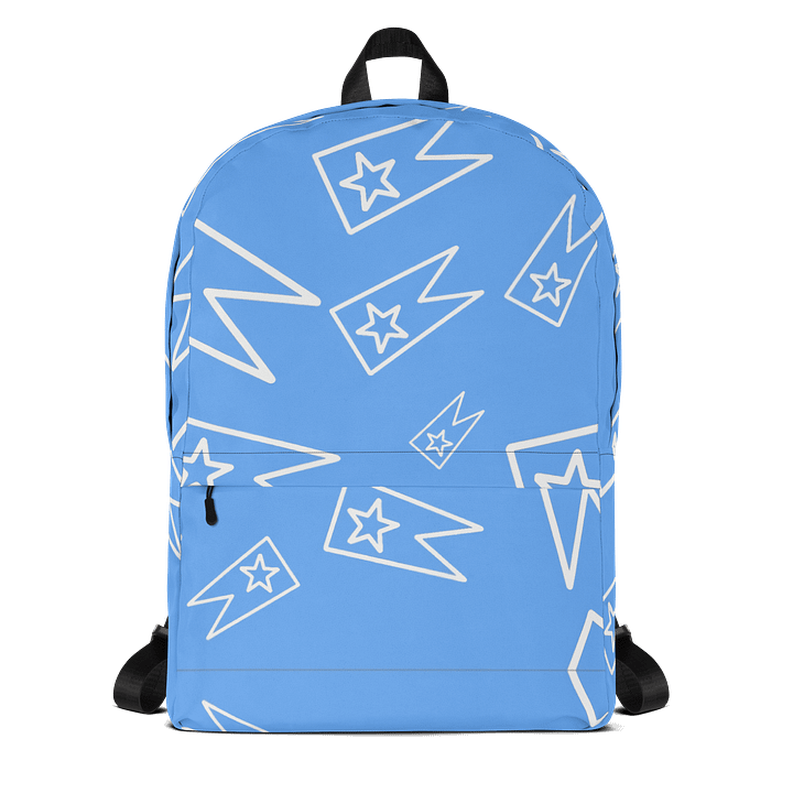 The blue backpack product image (1)