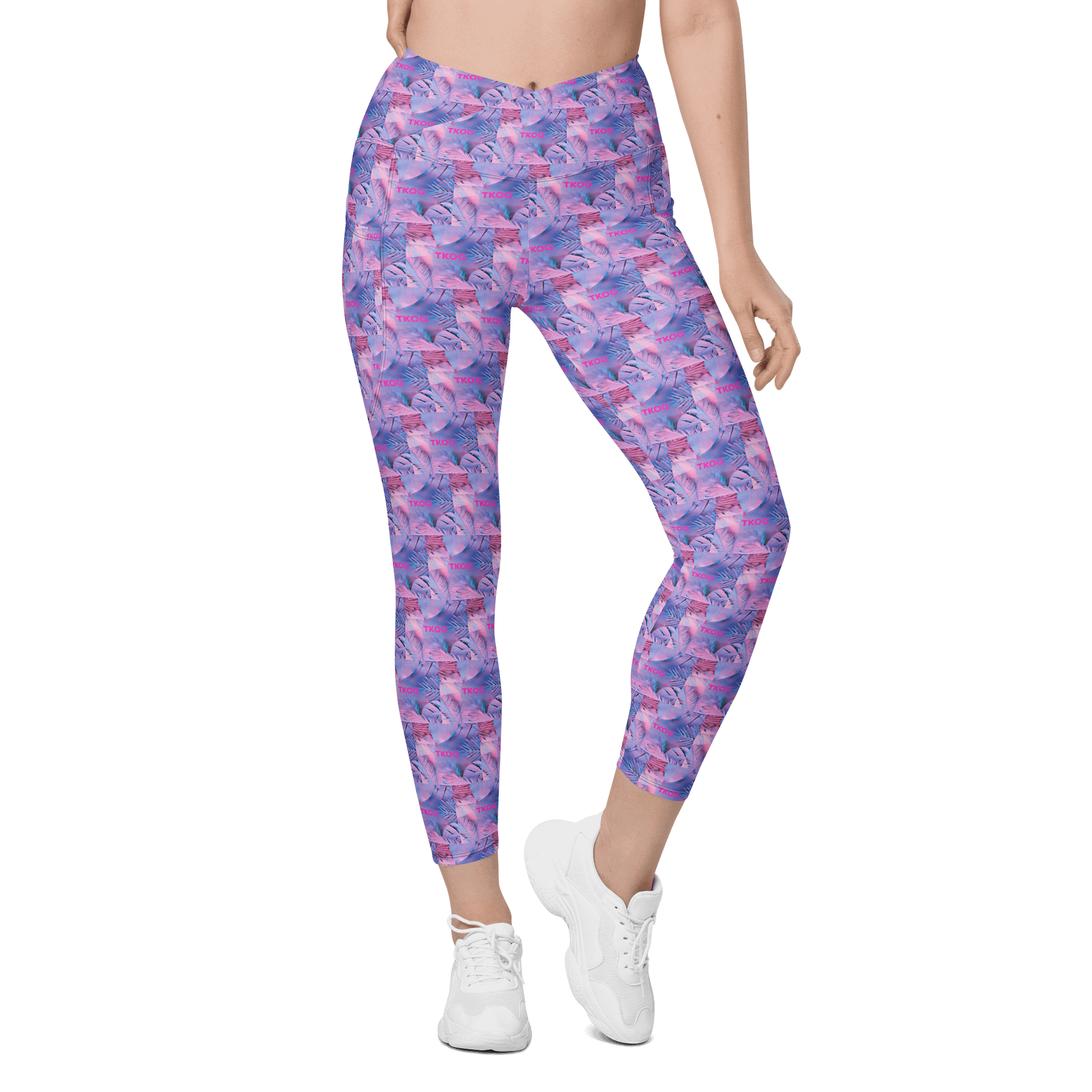 TKOG Crossover Leggings with Pockets product image (1)