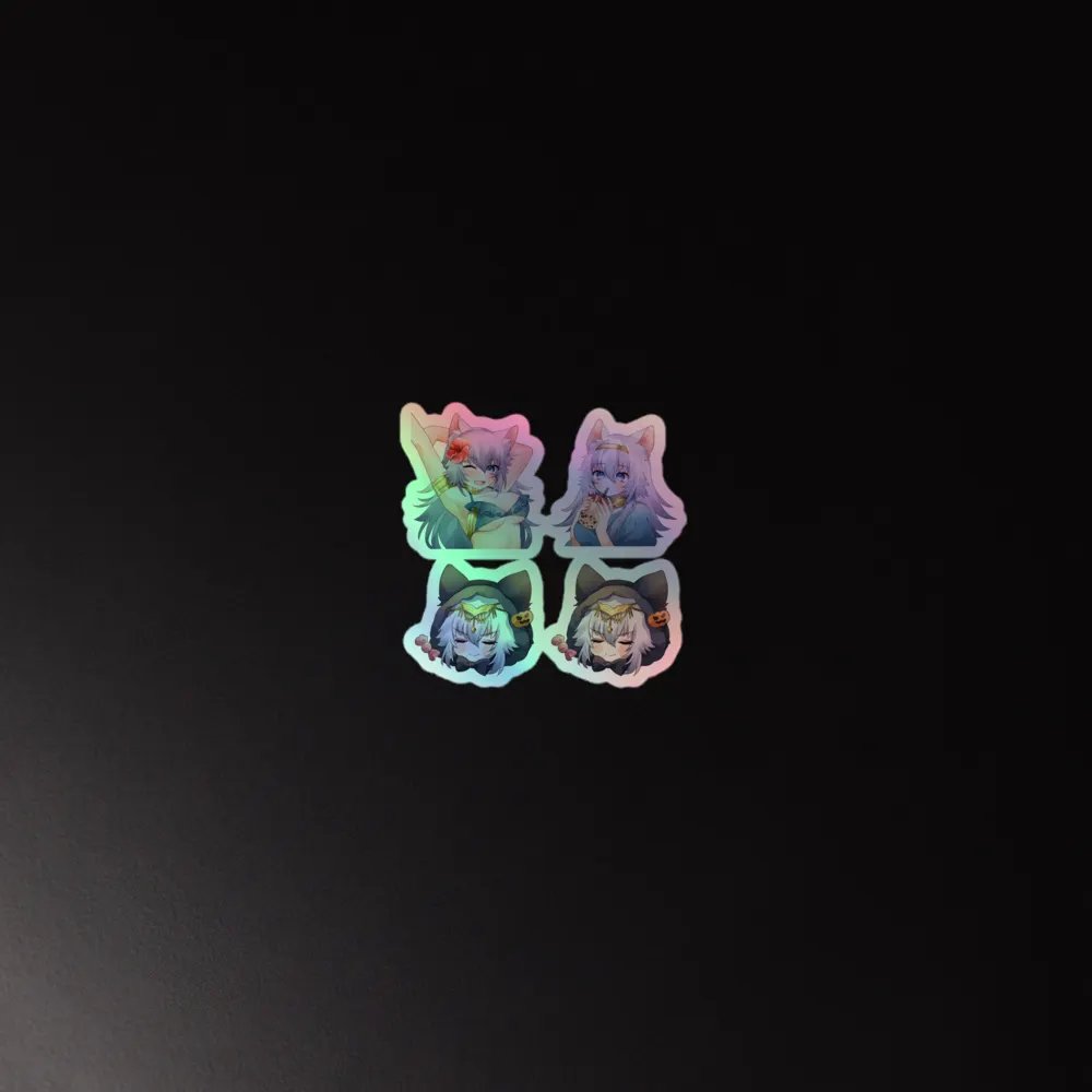 Paws Holographic Sticker Sheet Mix 1 product image (2)