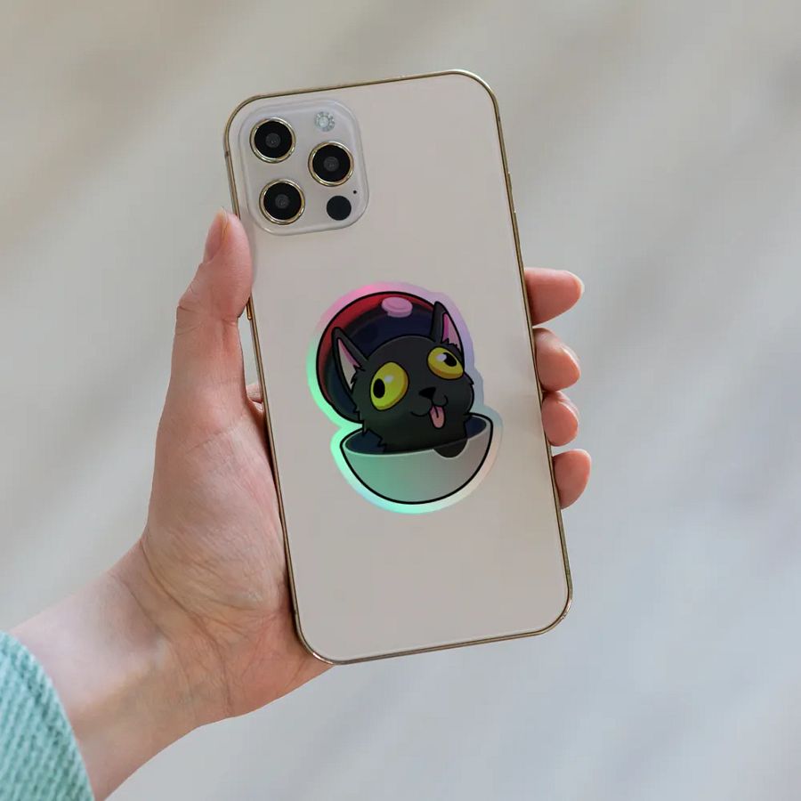 Pokeball Jack Holographic Sticker product image (7)