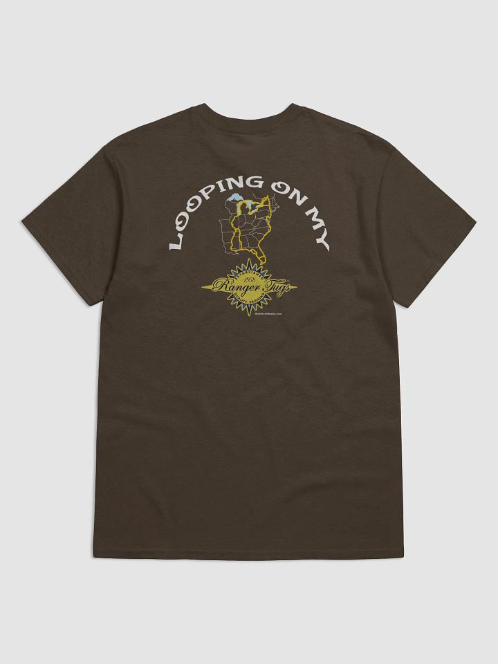 Looping On My Ranger Tug - T-Shirt - Dark Shirt w/White Logo product image (1)