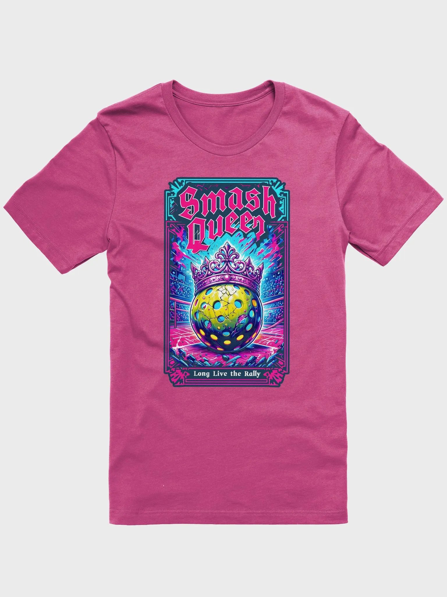 Smash Queen Pickleball Shirt – Reign Over the Rally product image (1)