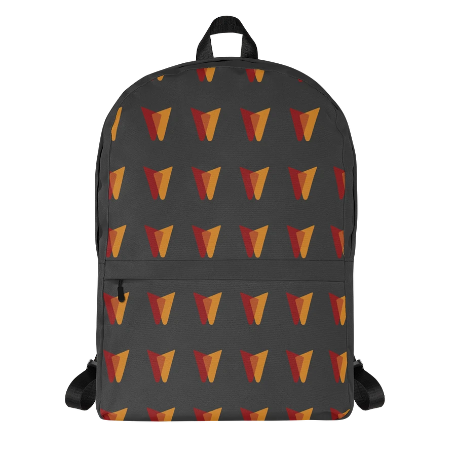 We Bodyboard Autumn Logo // Patterned Logo Backpack product image (3)