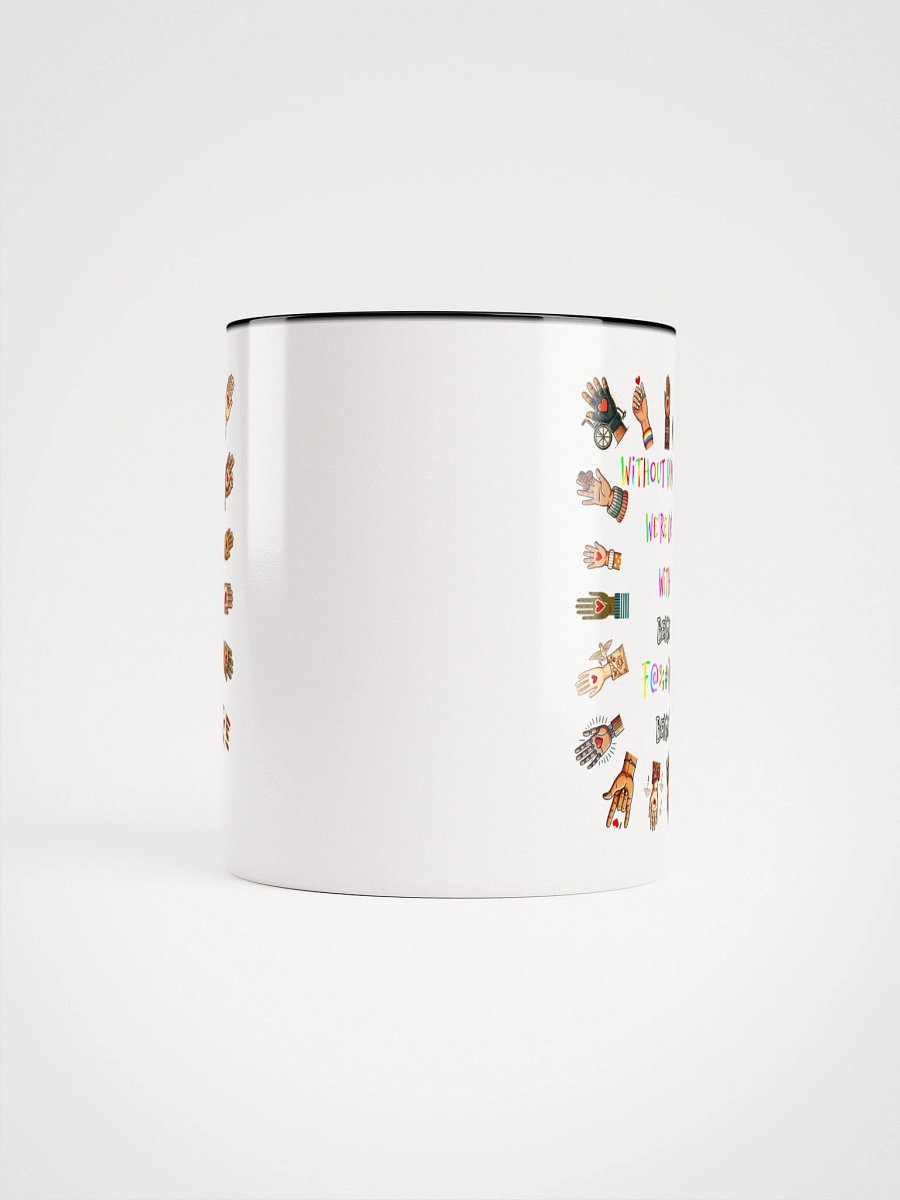 Without Diversity We're Left With Beige F@%#ing Beige Accent Mug product image (10)