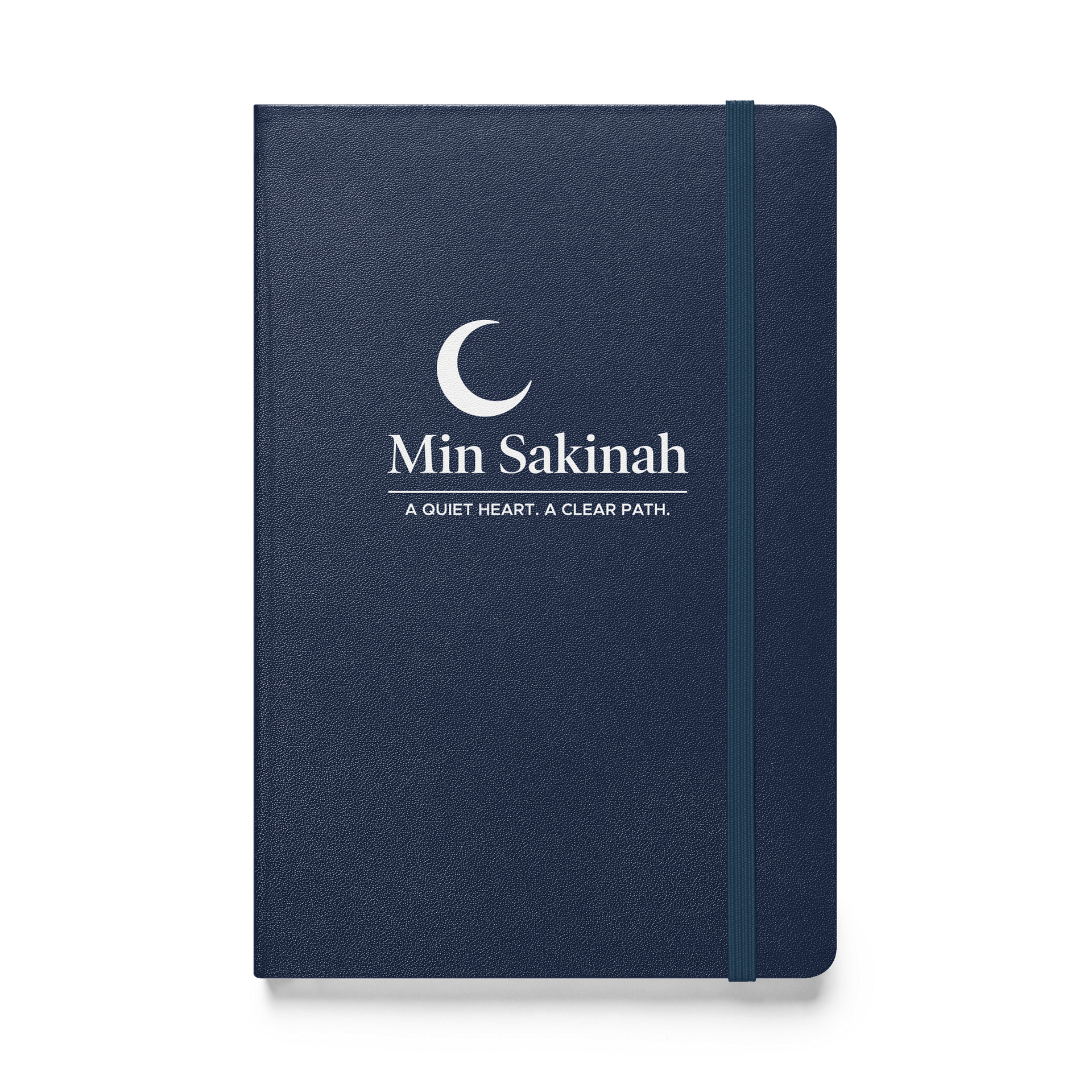 Min Sakinah Notebook - Clear White Print product image (1)