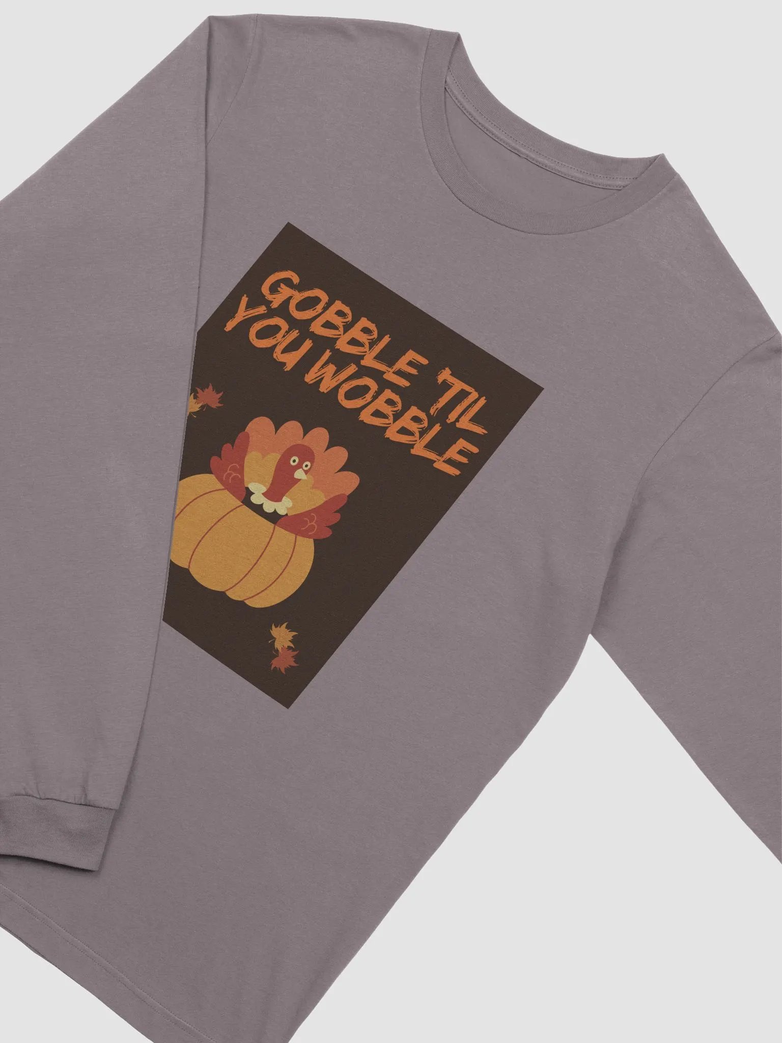 🦃🍁 THANKSGIVING FUNNY TEES 4 U FOR WOMEN - “Gobble ’til you Wobble.” product image (3)
