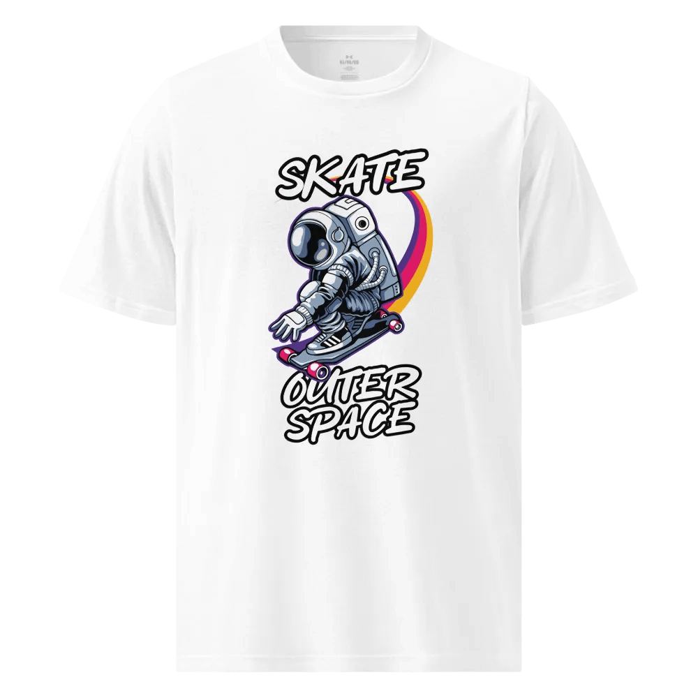 Cosmic Cruiser Astronaut Skateboard T-Shirt by Under Armour® product image (1)
