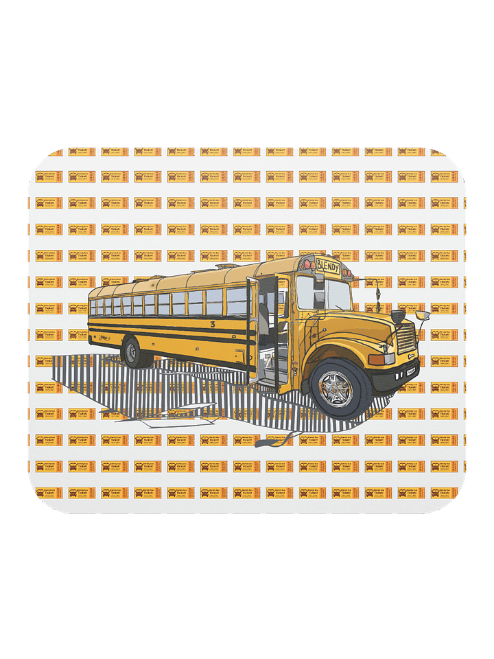 Blendy Bus Mouse Pad product image (2)