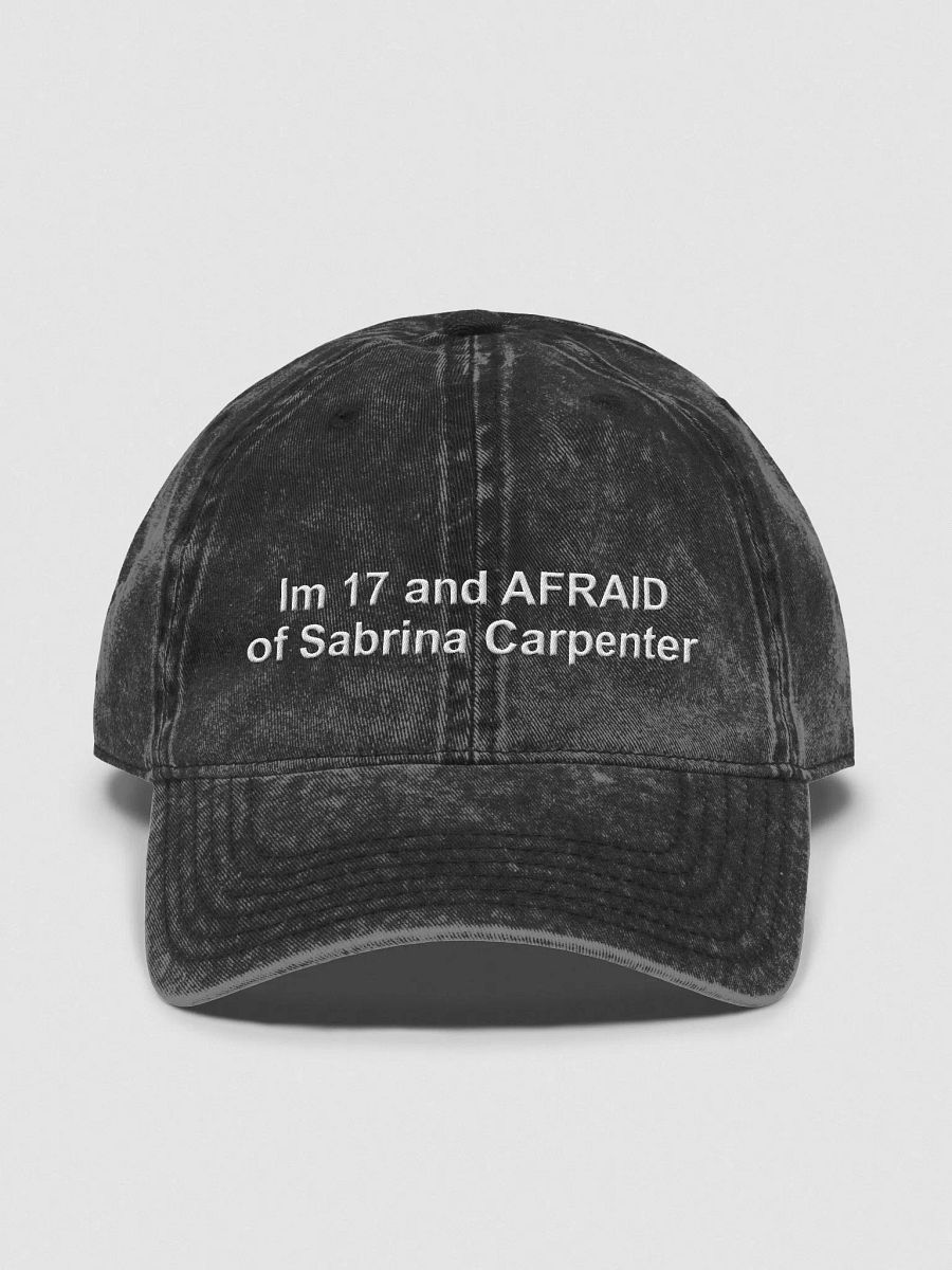 I'm 17 and Afraid of Sabrina Carpenter Unisex Hat product image (4)