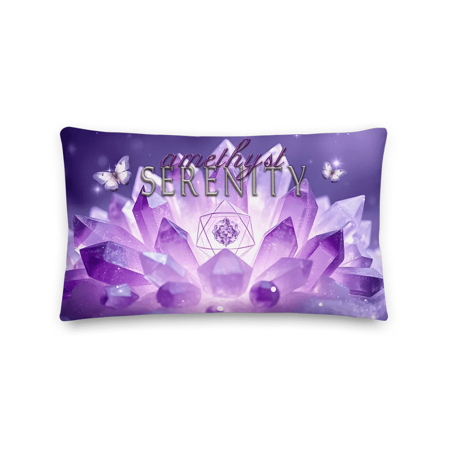 Amethyst Healing Grid Pillow product image (7)