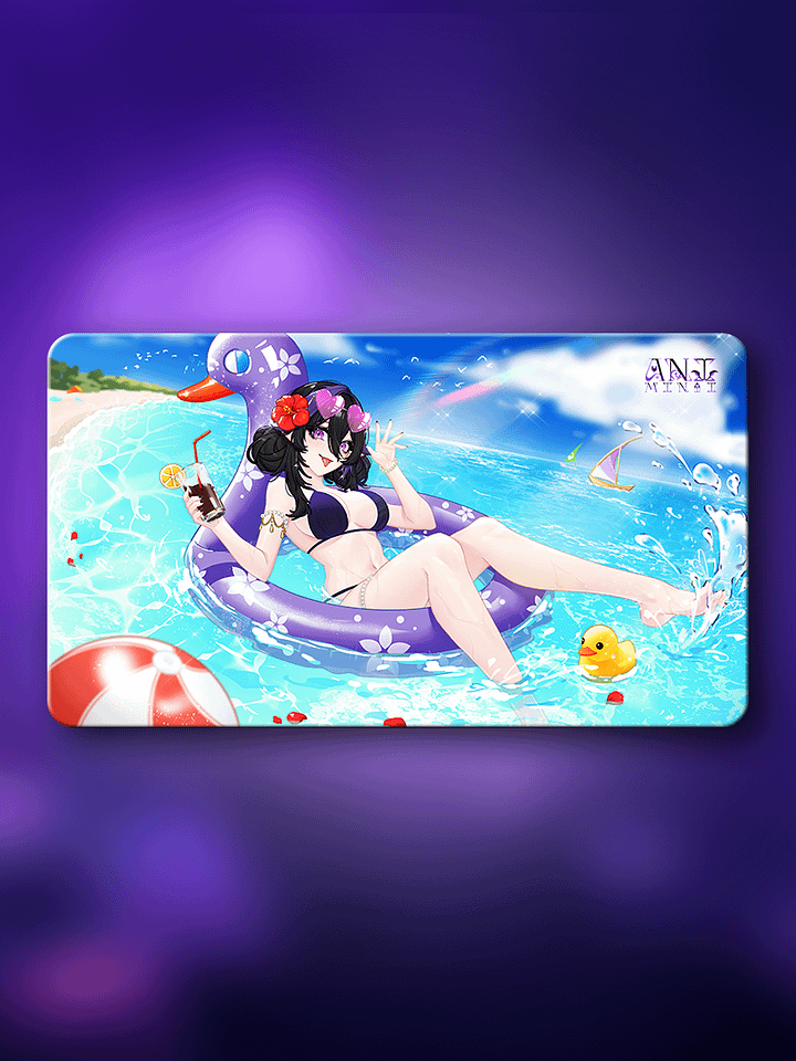 Ani at the beach - Digital Desktop Background (4K) product image (1)