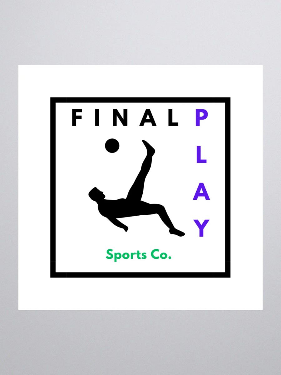 Final Play Sports Co. Sticker product image (6)