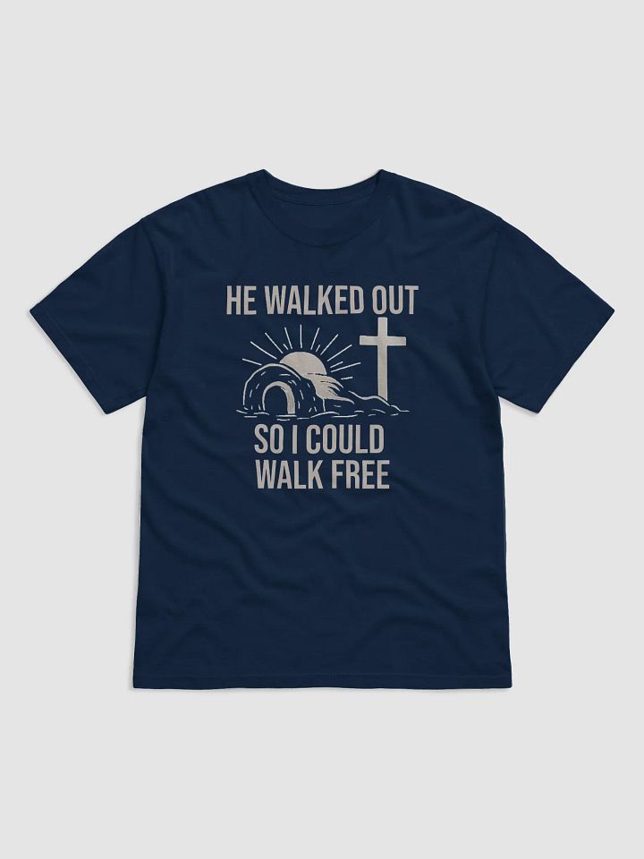 He Walked Out So I Could Walk Free – Freedom Tee product image (4)