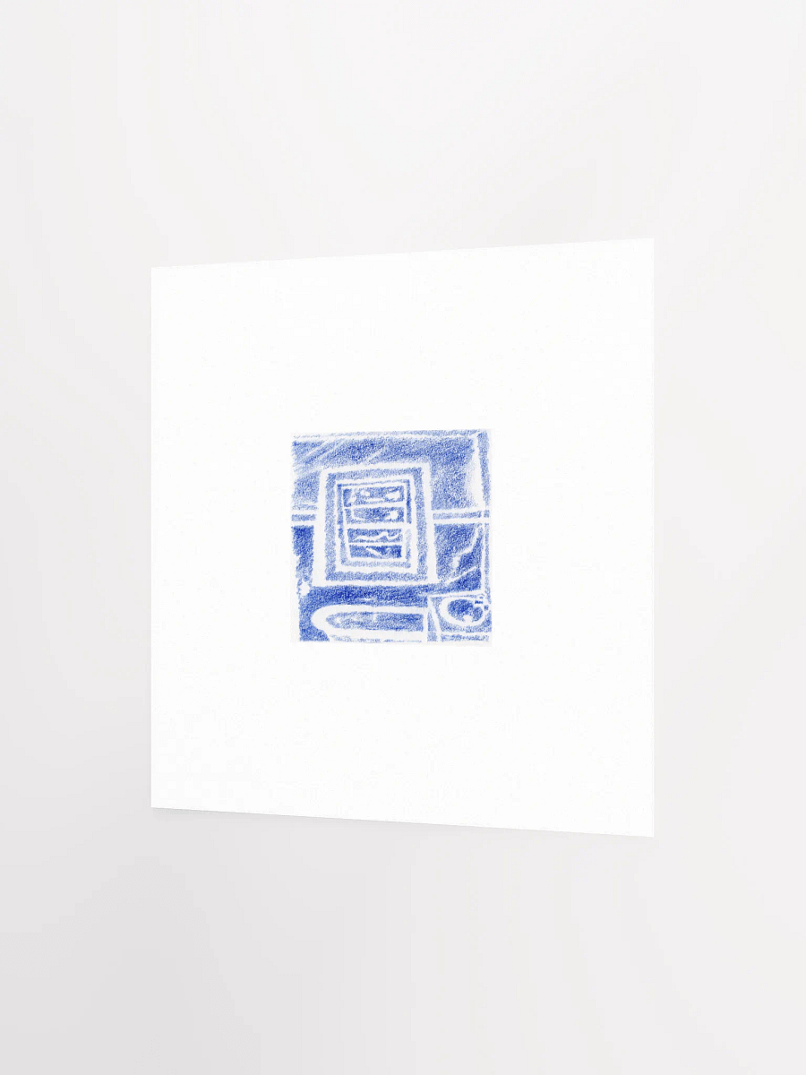 Blue Bathroom Print product image (3)