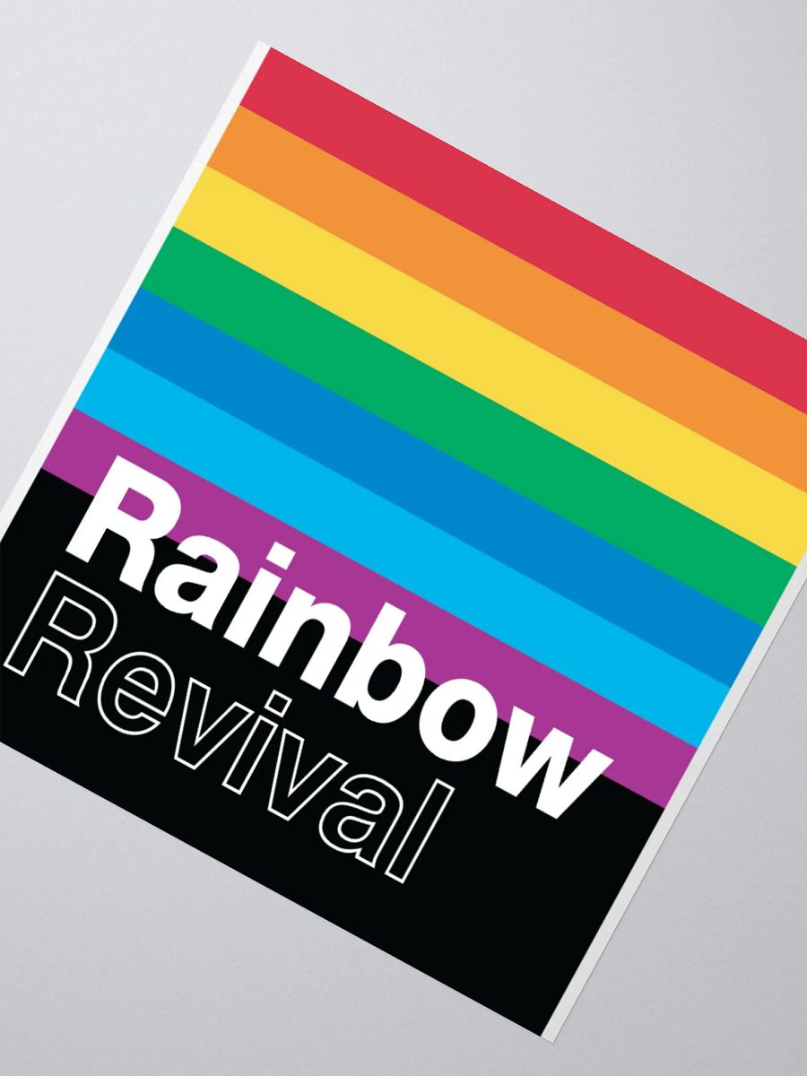 Rainbow Revival Sticker product image (2)