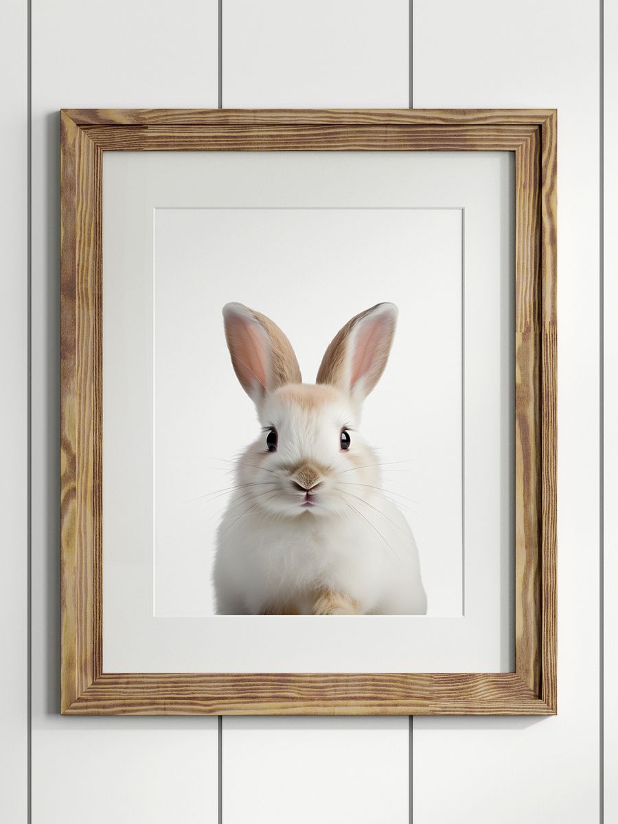 Fluffy Bunny Bliss Print product image (31)