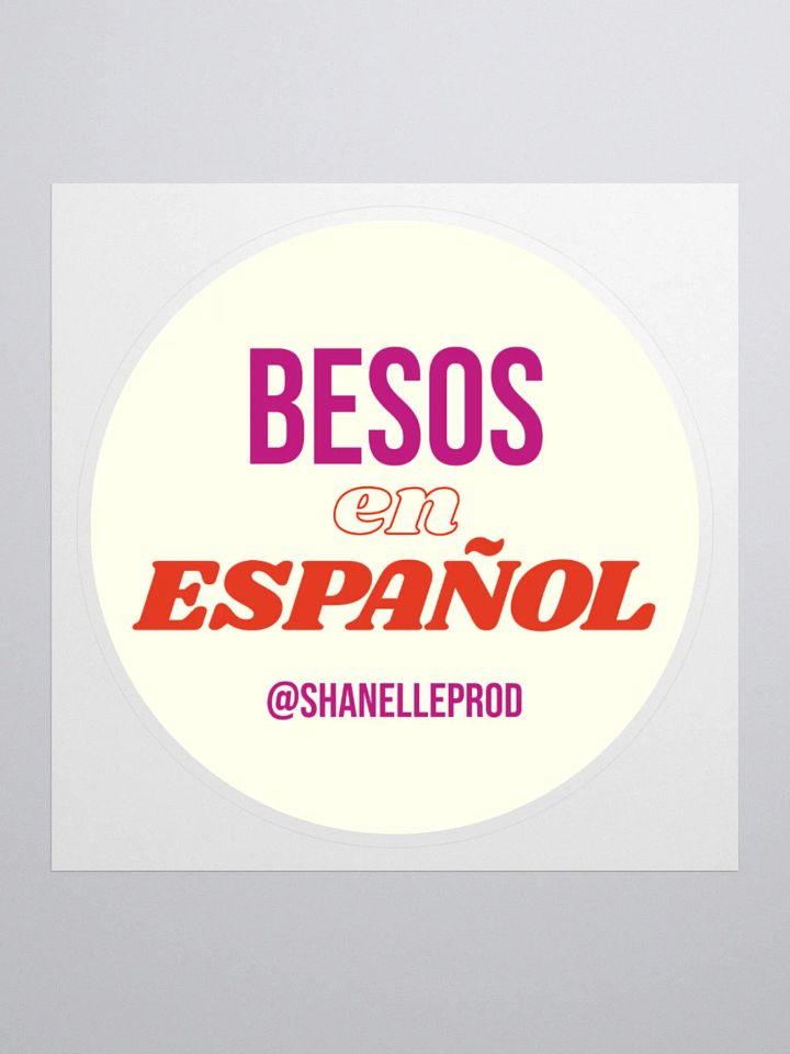 Sticker BESOS product image (1)