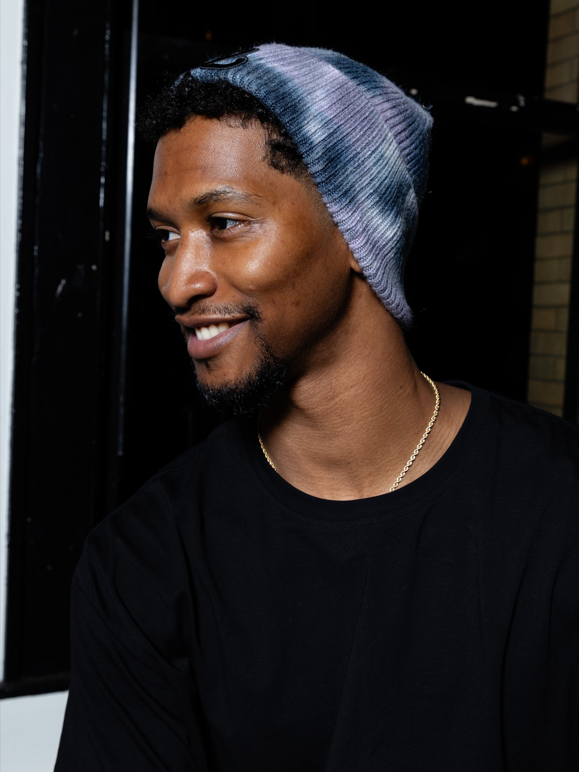 Cotton Candy Tie-Dye Heart Beanie product image (6)