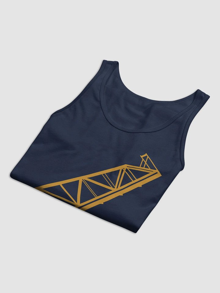 Chibante Music | Crook Point Bascule Bridge | Jersey Tank - Gold product image (12)