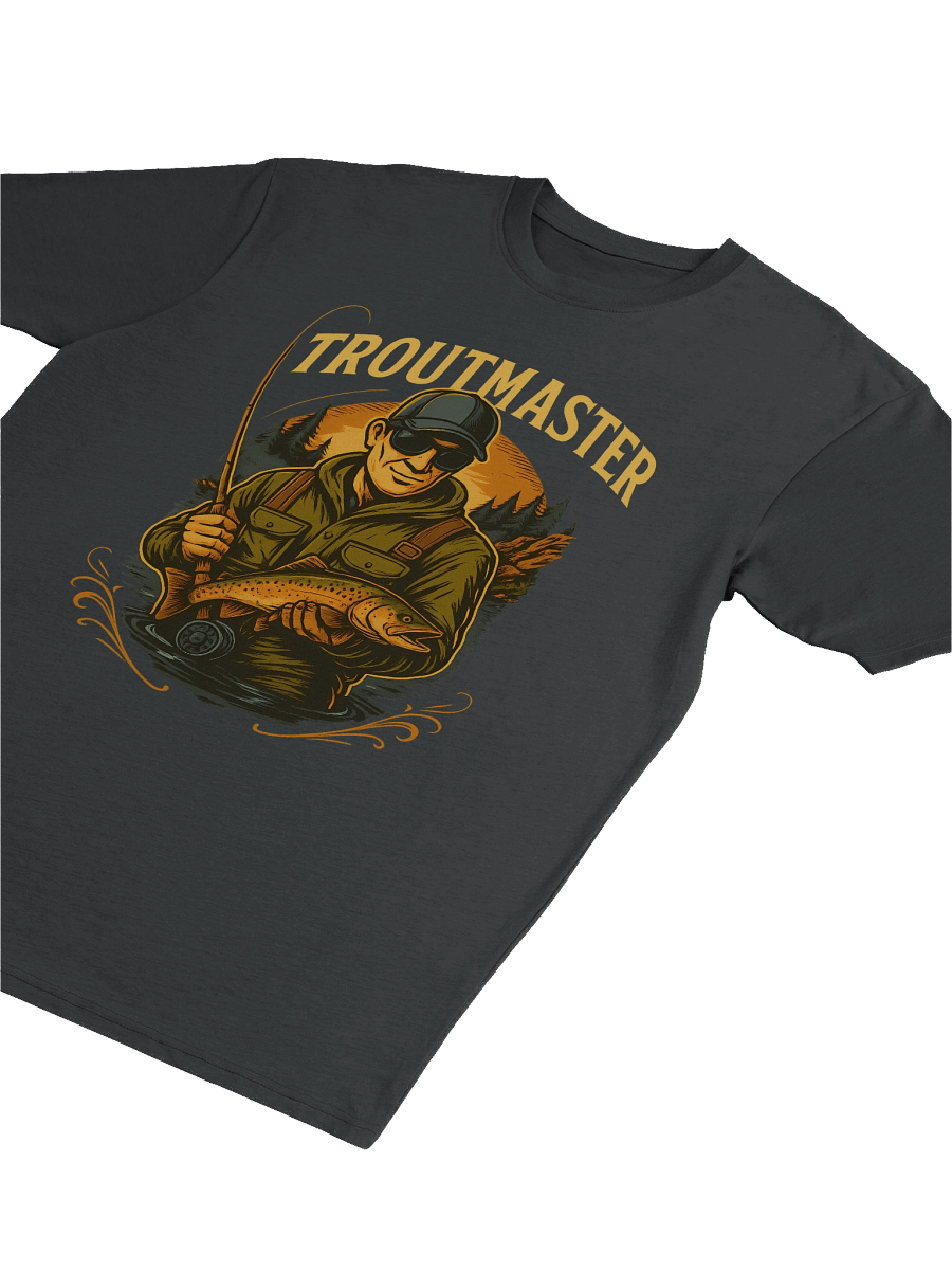 Trout Fishing T-Shirt – Troutmaster Trophy Trout Angler Tee for Fishermen product image (5)