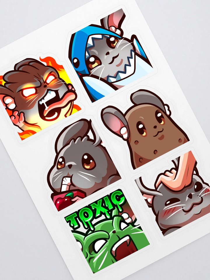 Bou Sticker Sheet 1 product image (1)