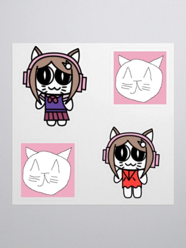 Koneko of the lamb kiss cut stickers product image (1)