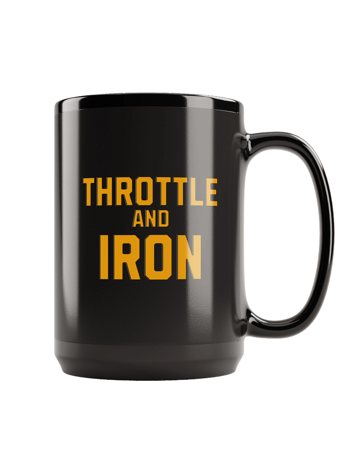 Throttle and Iron Motorcycle Podcast Mug product image (1)
