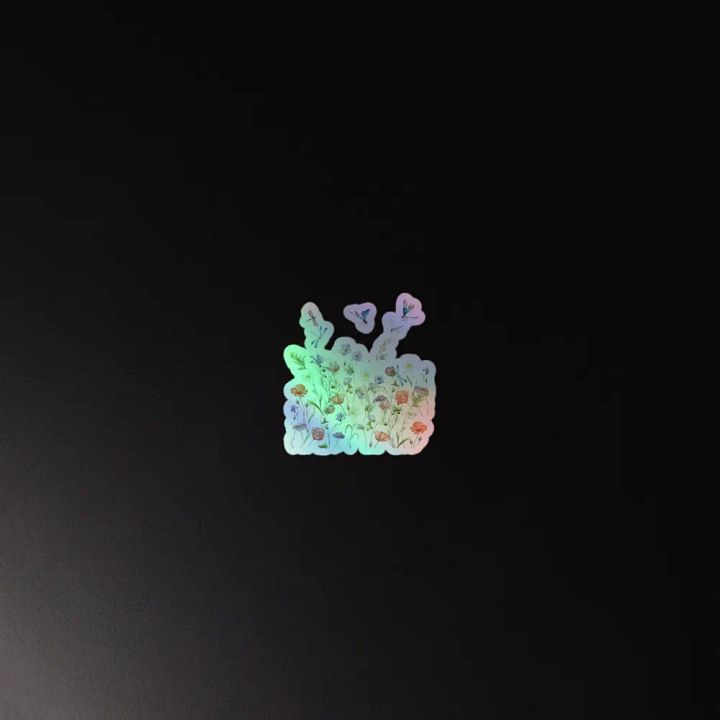Enchanted Garden Holographic Sticker Set product image (4)