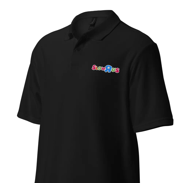 SLOW-R-US UNISEX EMBROIDERED POLO product image (2)