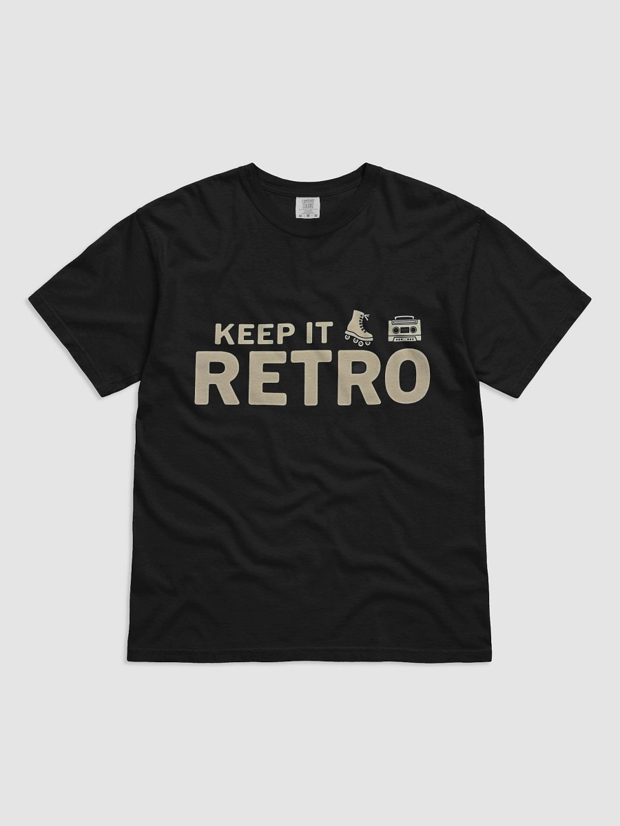 Retro Roller Skate & Boombox T-Shirt product image (1)