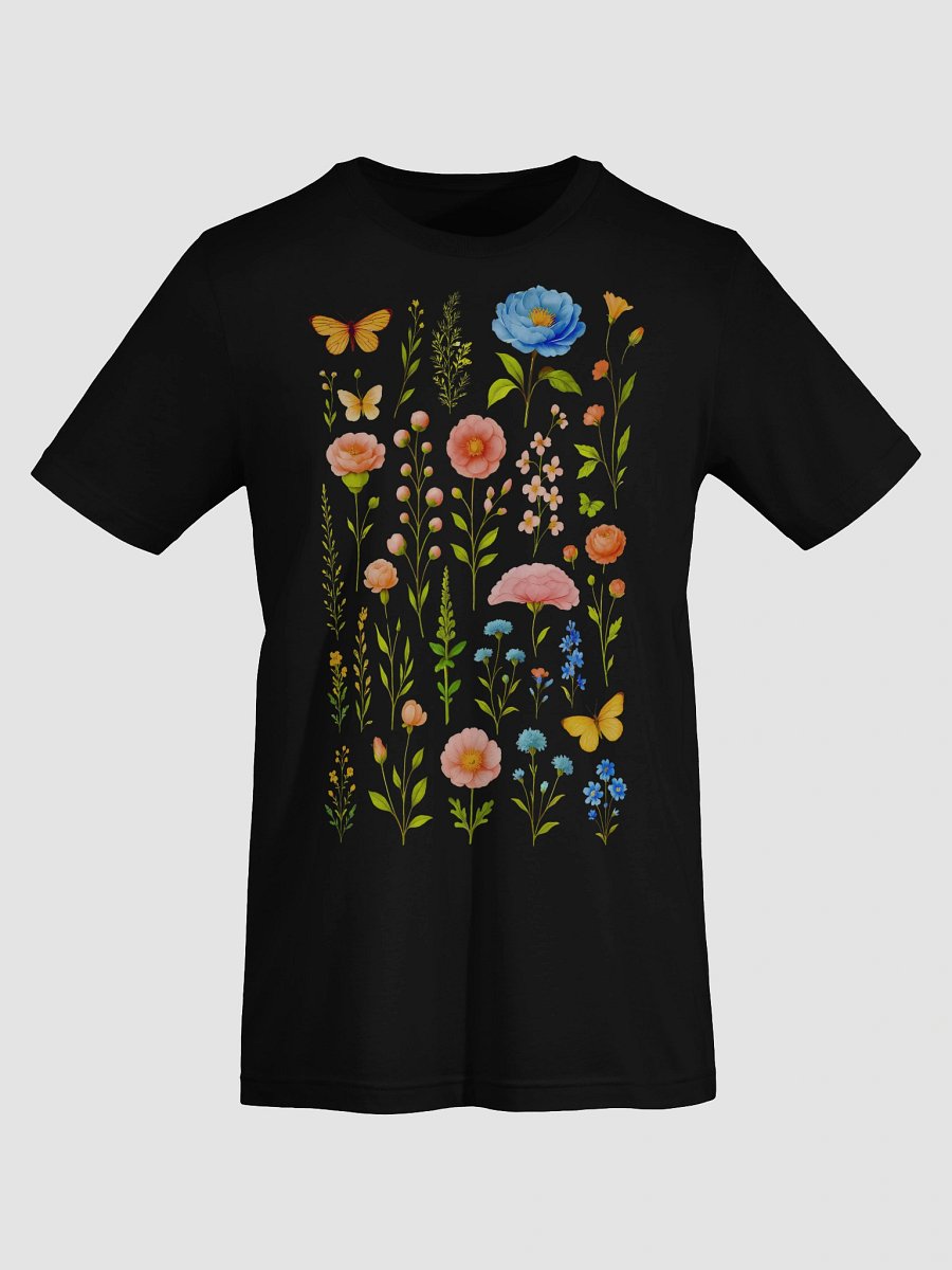 Floral Harmony Butterfly T-Shirt product image (51)