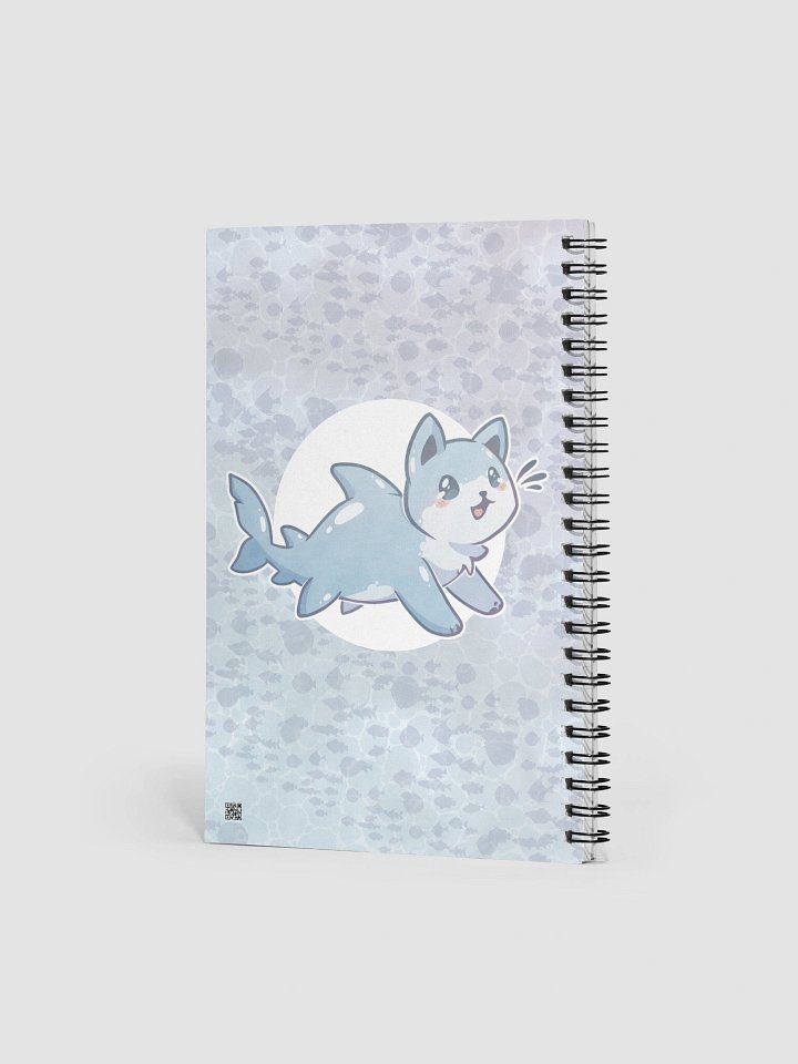 CATSHARK - White shark - spiral notebook product image (2)