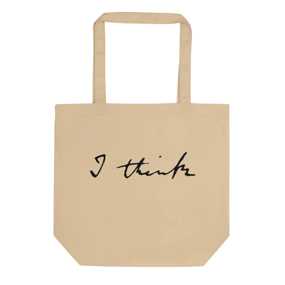 "I think" - Tote product image (1)