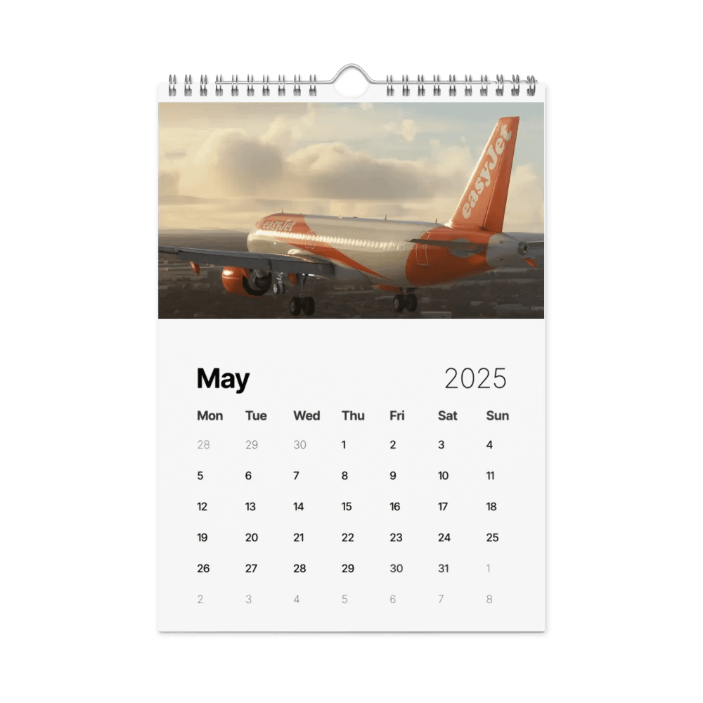 2025 Wall Calendar! Best Of: Flight Sim Screenshots! product image (10)
