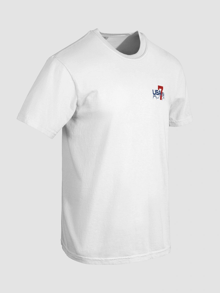 The Mantra T-shirt - Blue & Red Logo product image (4)