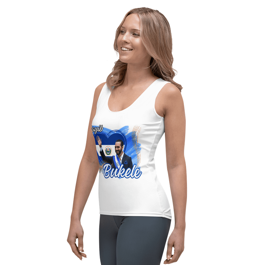 Salvadoran President Waving Flag Women's Tank Top product image (3)