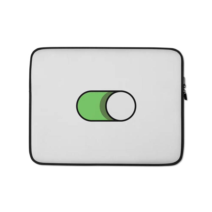 Switch On: Laptop Sleeve product image (1)